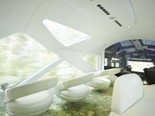 Japan's new Shiki-shima luxury train. Picture: JR East