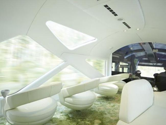 Japan's new Shiki-shima luxury train. Picture: JR East