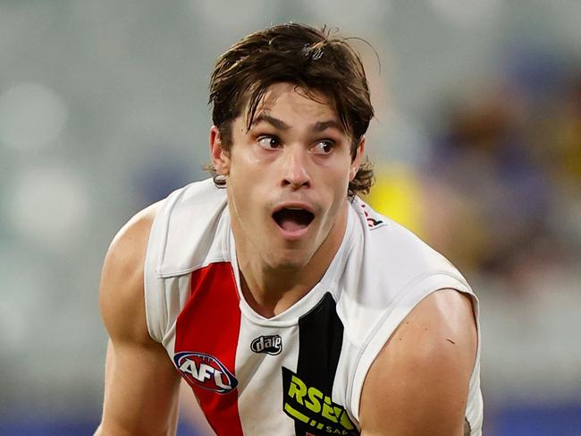 St Kilda’s Jack Steele. (Photo by Michael Willson/AFL Photos via Getty Images)