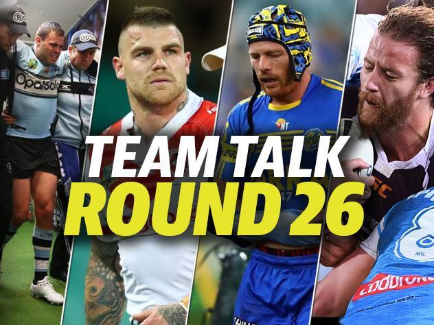 NRL SuperCoach Team Talk round 26
