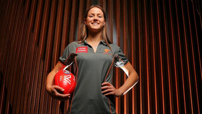 Women’s AFL No.1 pick Nicola Barr. Picture: Tim Carrafa