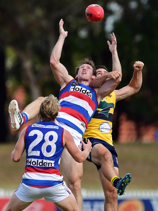 Trent Goodrem is back from injury. Picture: Tom Huntley