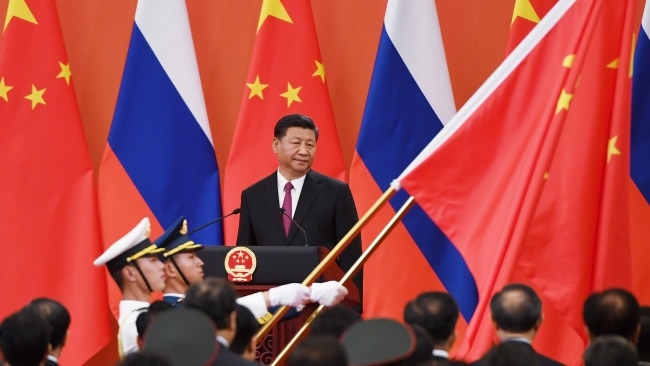 Multiple American media outlets have reported anonymous senior US officials have said Russia has officially asked for military and economic aid from China. Picture: Getty Images