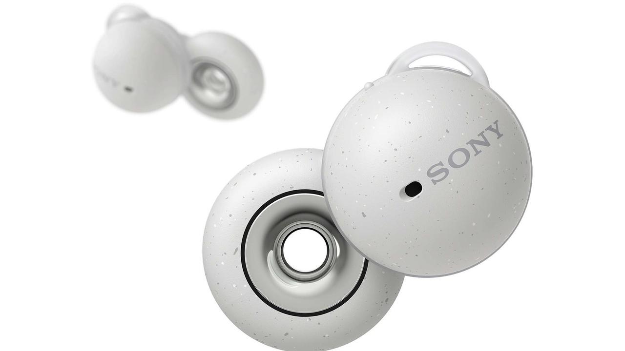 Sony's LinkBuds are earbuds designed to be worn all day that feature an open design so you can hear songs or calls as well as what's happening around you.