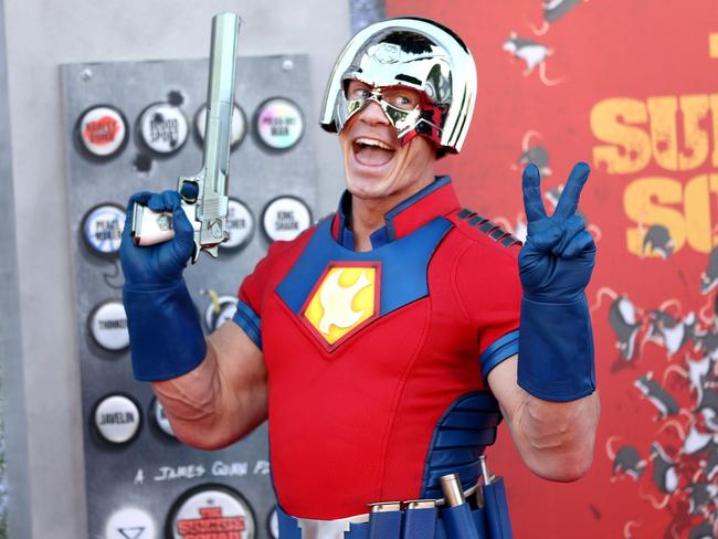 John Cena stars as Peacemaker. Picture: Matt Winkelmeyer/Getty