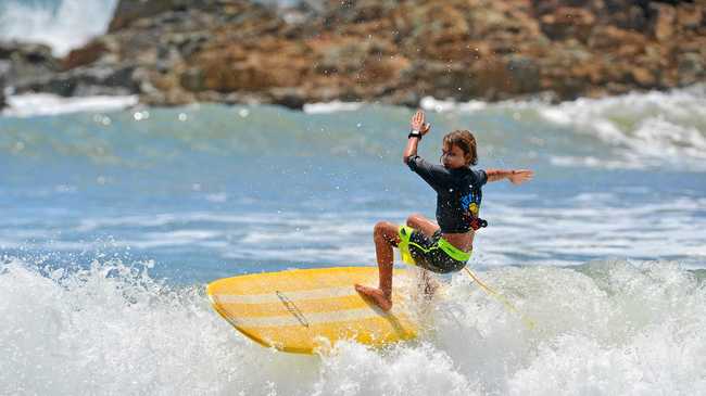 Weekend of surfing action at Agnes Water Beach | The Courier Mail