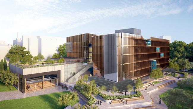 Artist impression of Adelaide Botanic High (Source: State Government)