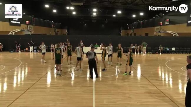 Replay: Barossa Green v Strathalbyn (U18 Men Div 1) - SA Country Basketball Under-18 Championships Day 1