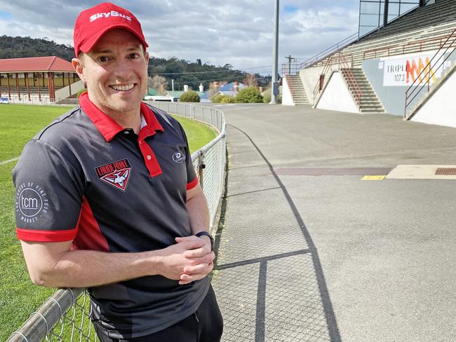 LAUDERDALE assistant-coach Clinton Brown. Picture: James Bresnehan