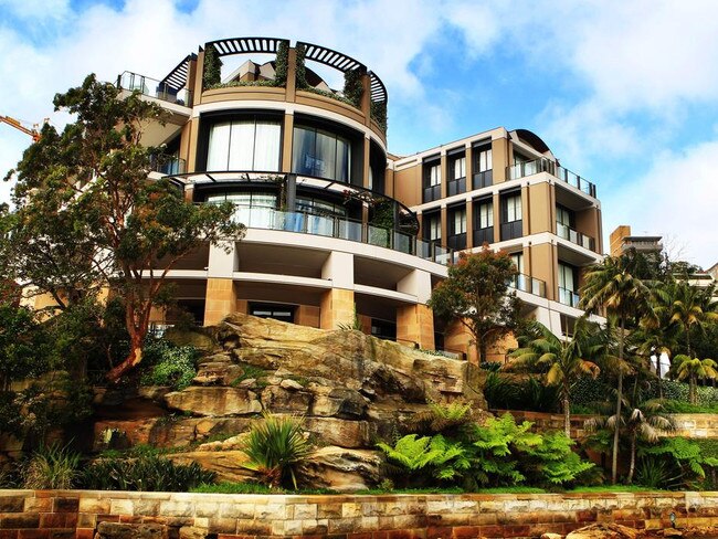 Aussie Home Loans founder John Symond’s Point Piper mega-mansion Wingadal, aka ‘Aussie Stadium’.