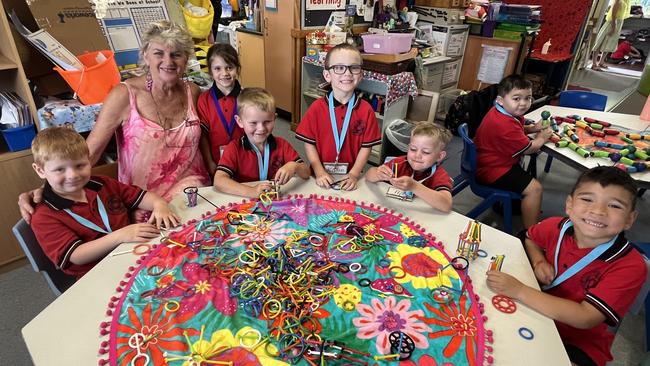 The Prep students at Tinana State School.