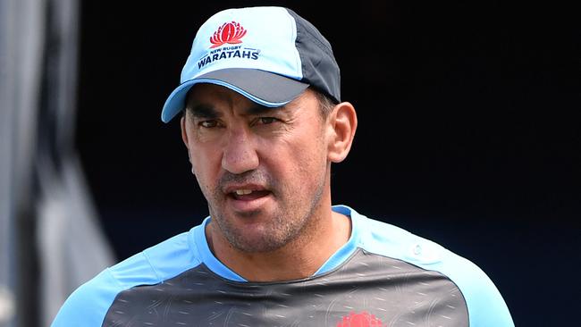 Waratahs coach Daryl Gibson says his team needs to stop making stupid mistakes. Picture: AAP 