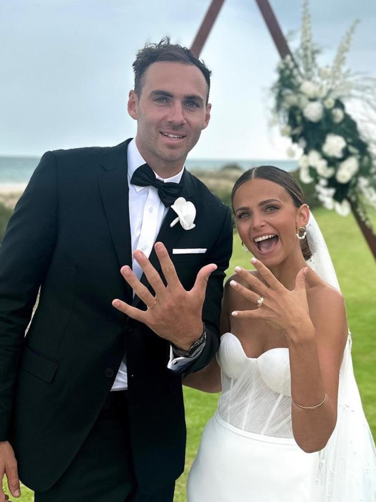 The 28-year-old is married to Port Adelaide star Jeremy Finlayson. Photo: Instagram