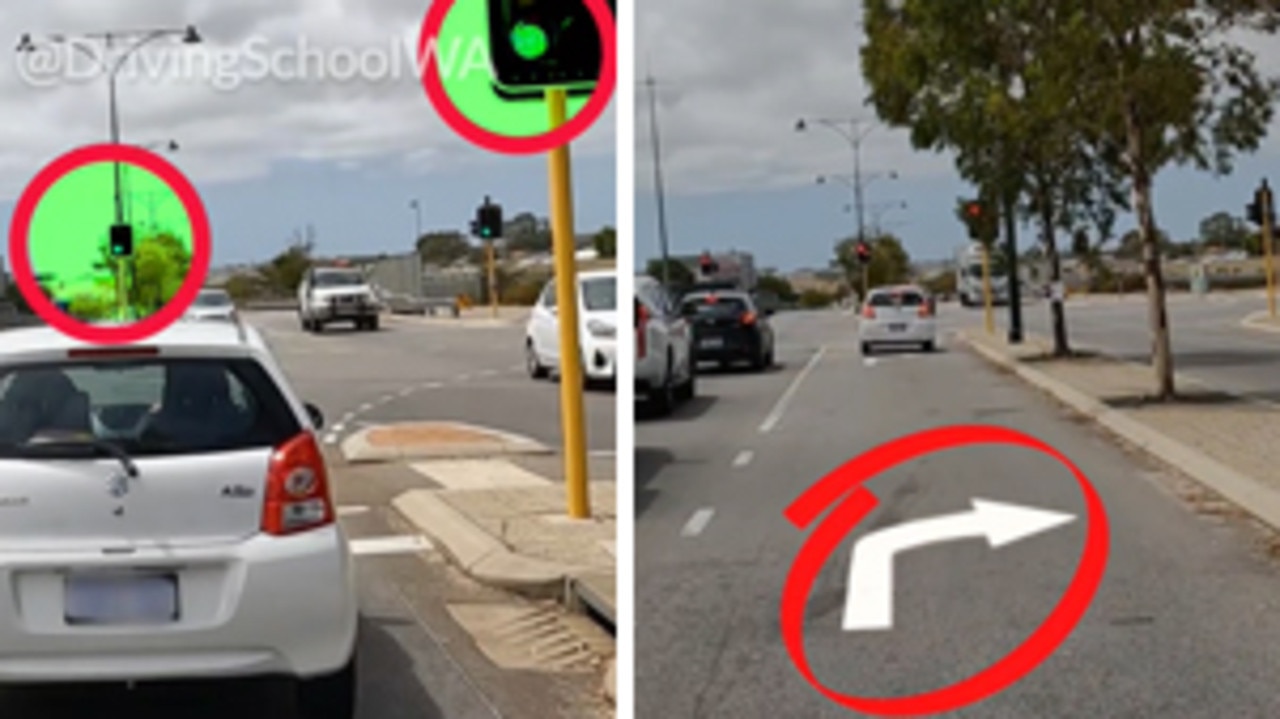 A UNSW study suggested it was clear that intervention could improve older driver performance and safety on the road. Picture: TikTok/@DrivingSchoolWA