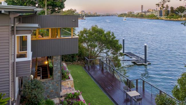 A riverfront home at 24 Glen Road, Toowong was recently re-sold for a premium in an off market deal just a few months after it was purchased for $7.3m.