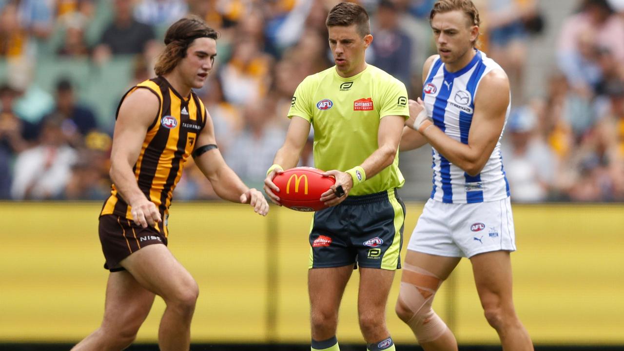 AFL umpire Michael Pell. Picture: AFL Photos