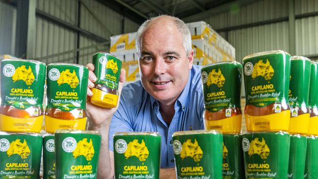 Capilano Honey Chief Operating Officer Ben McKee. Picture: AAP