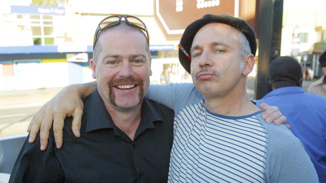 Socials- End of Movember celebration at Metz in Sandy Bay. Paul Andrews, Rosetta and Mark Abela, Sandy Bay.
