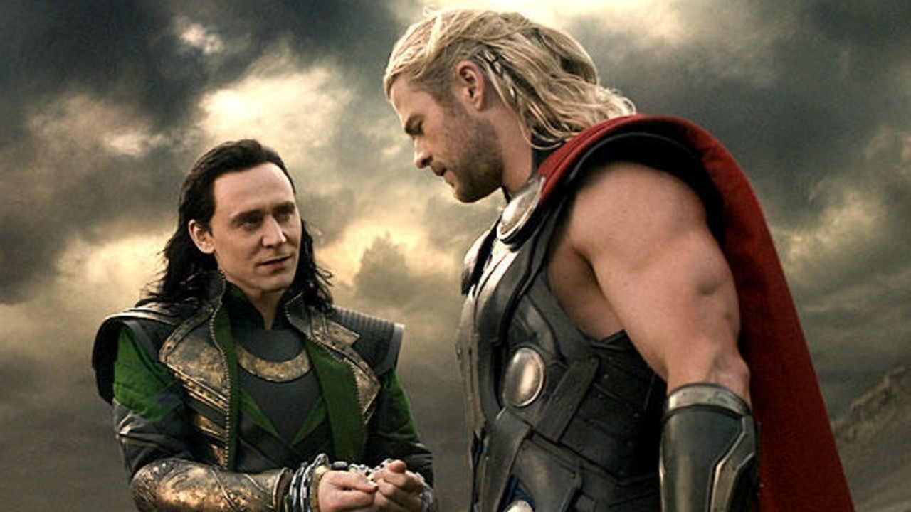 The troublemaking Loki, brother of Chris Hemsworth’s Thor, has come out as bisexual in the Disney series. Picture: Supplied.