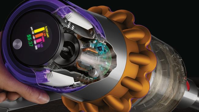 Dyson V15 Detect stick vacuum cleaner.