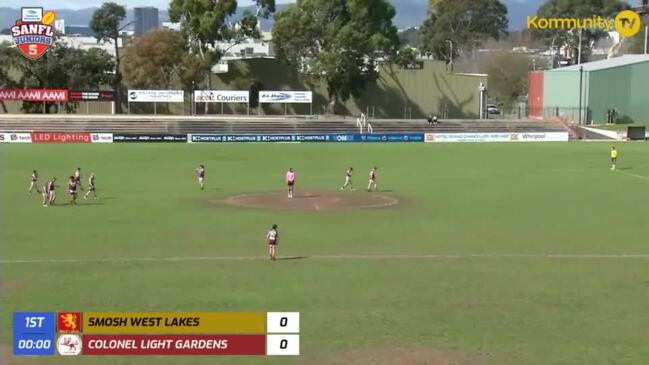 Replay: SANFL Juniors grand finals - SMOSH West Lakes v Colonel Light Gardens (U13 div 3)