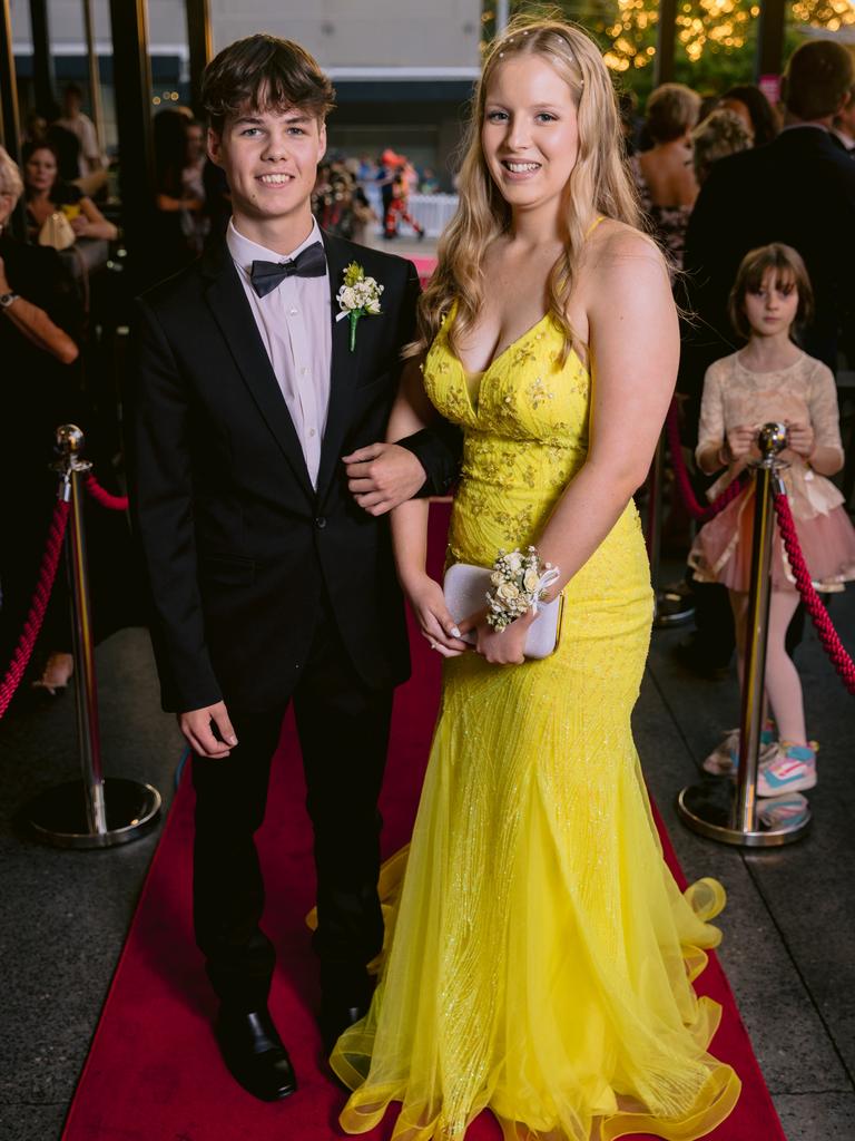 Red carpet arrivals at Trinity College Gladstone | Townsville Bulletin