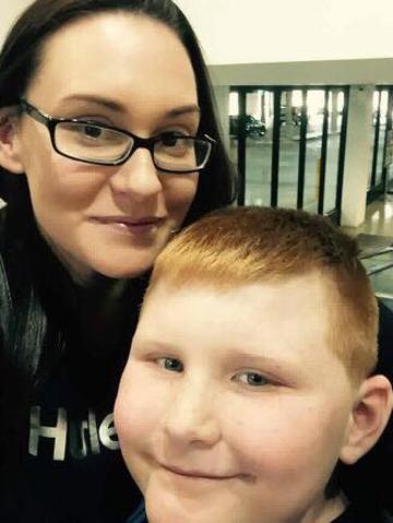 Ringwood mum Emily Dive took her son Lachlan, who has autism, to Ringwood Coles during "Quiet Hour" and said it was a great success. Picture: Supplied