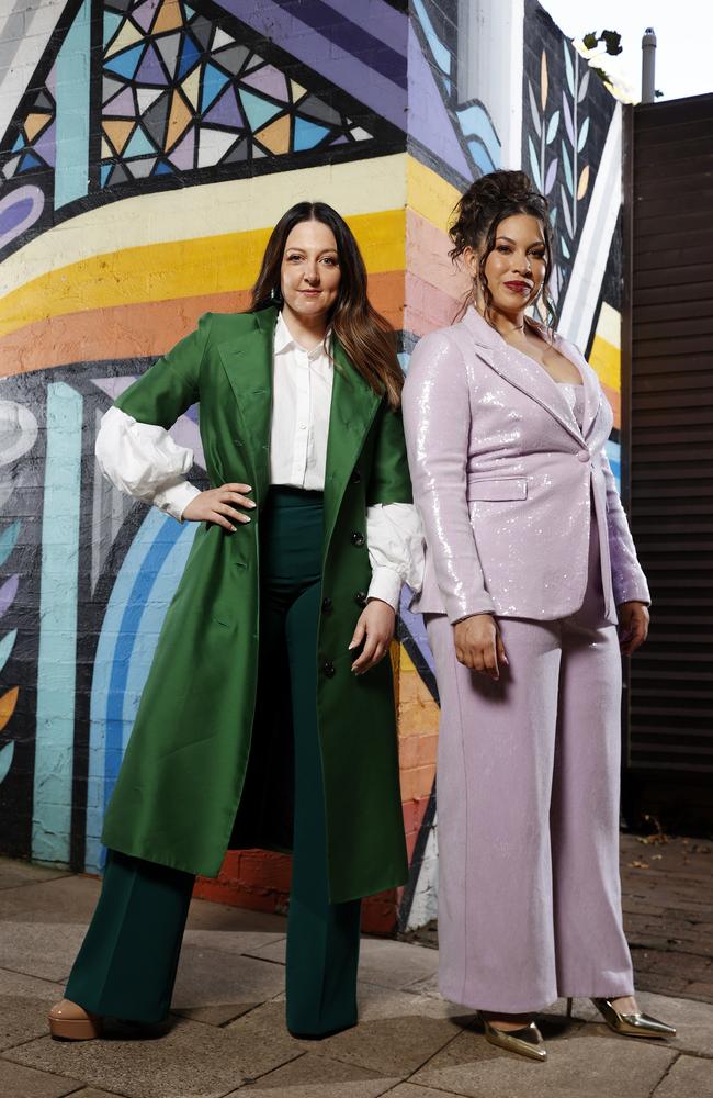 Women of Soul’s Feel Good record, out on June 2, was written, produced, sound-engineered, and recorded by and for woman. It’s a one of a kind project and that’s a problem say Chelsea Wilson and Candice Monique. Picture: Jonathan Ng.