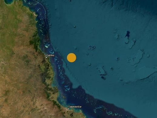 An earthquake has off Cairns. Picture GA.JPG