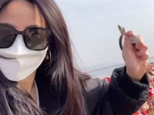 A woman has revealed how she travelled more than 9000km to Seoul to carry out a “petty” act after a breakup.