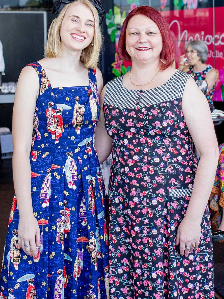 Kate Gierke and Diane Bourke at the launch of Deanne Mayocchi and Julie Tomaszewski's BLOOM Collection at Lumiere Events, Brisbane. Socials: Damien Anthony Rossi | Picture: Kate Luke Photography