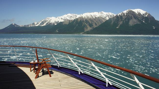 Winter wonder aboard a Silversea cruise ship. Pic: Supplied