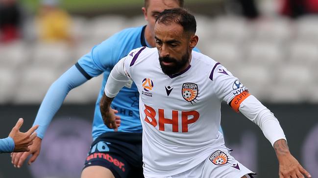 Perth star Diego Castro will sit out the remainder of the A-League season. Picture: Getty Images