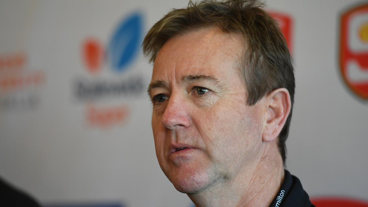 SANFL grand final presser. Glenelg Coach Mark Stone at Adelaide Oval. Picture: Tricia Watkinson