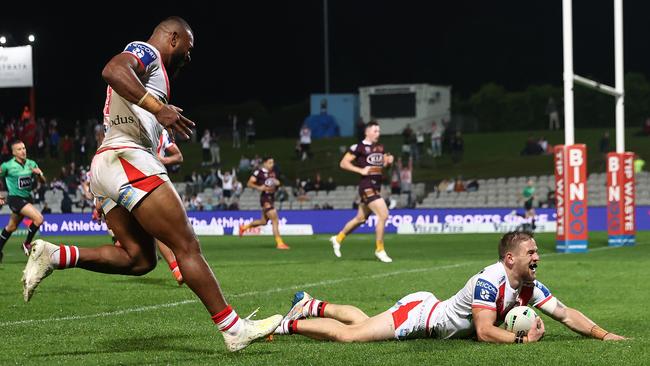 Matt Dufty had a blinder against the Broncos in round 13. Picture: Getty Images