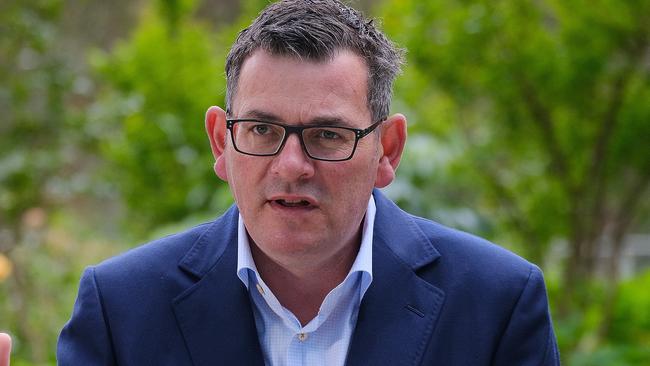 MELBOURNE, AUSTRALIA - NewsWire Photos October 23, 2022:  Photo of Victorian Premier Daniel Andrews during a press conference in Melbourne.Picture: NCA NewsWire / Luis Ascui