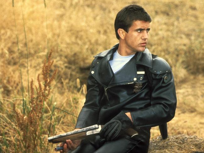 Mel Gibson in the original Mad Max.