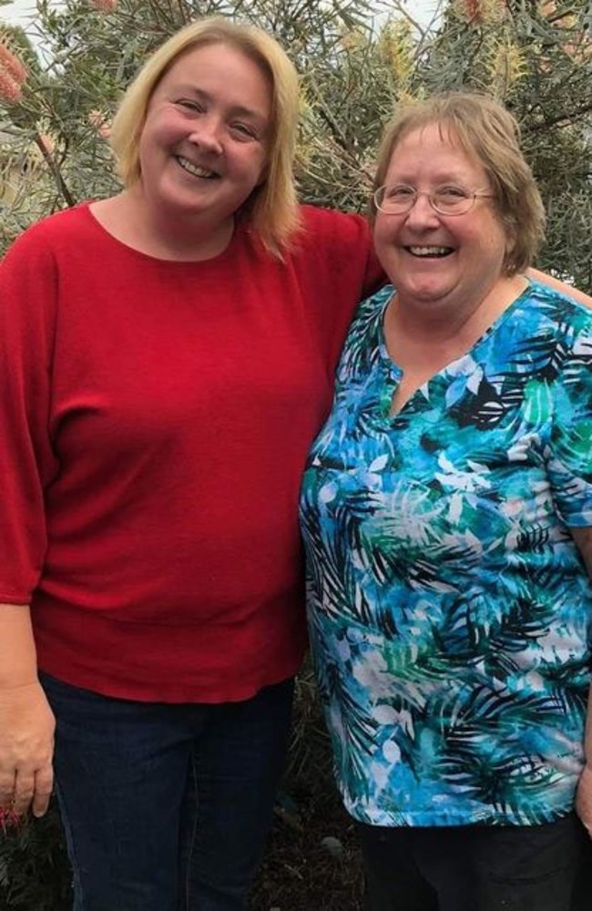 The children lost their mother Mel Carmody (left) and grandmother Elizabeth Carmody (right) within two months of each other.