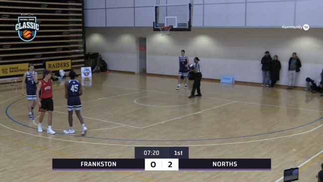 Replay: National Junior Classic - Frankston v Norths (U16 boys)