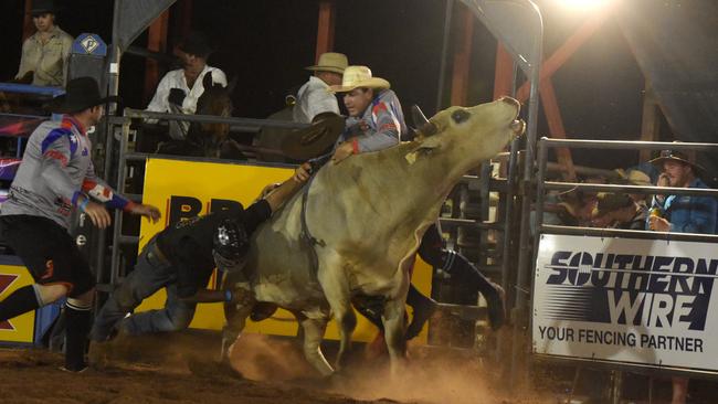 Action from Round 1 of the 2024 Noonamah Tavern Rodeo, Saturday May 26. Picture: Darcy Jennings.