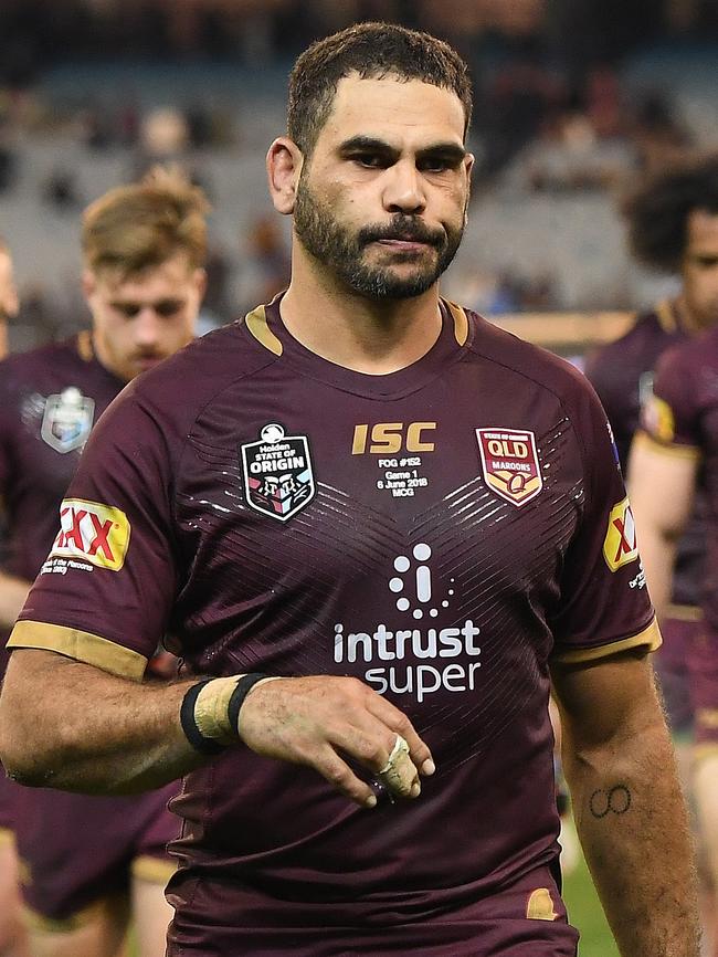 Wayne Bennett says Greg Inglis is in ‘a sad place’. Picture: AAP Image/Julian Smith