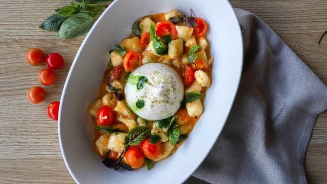 La Favola’s speciality gnocchi with burrata. Picture: Jenifer Jagielski