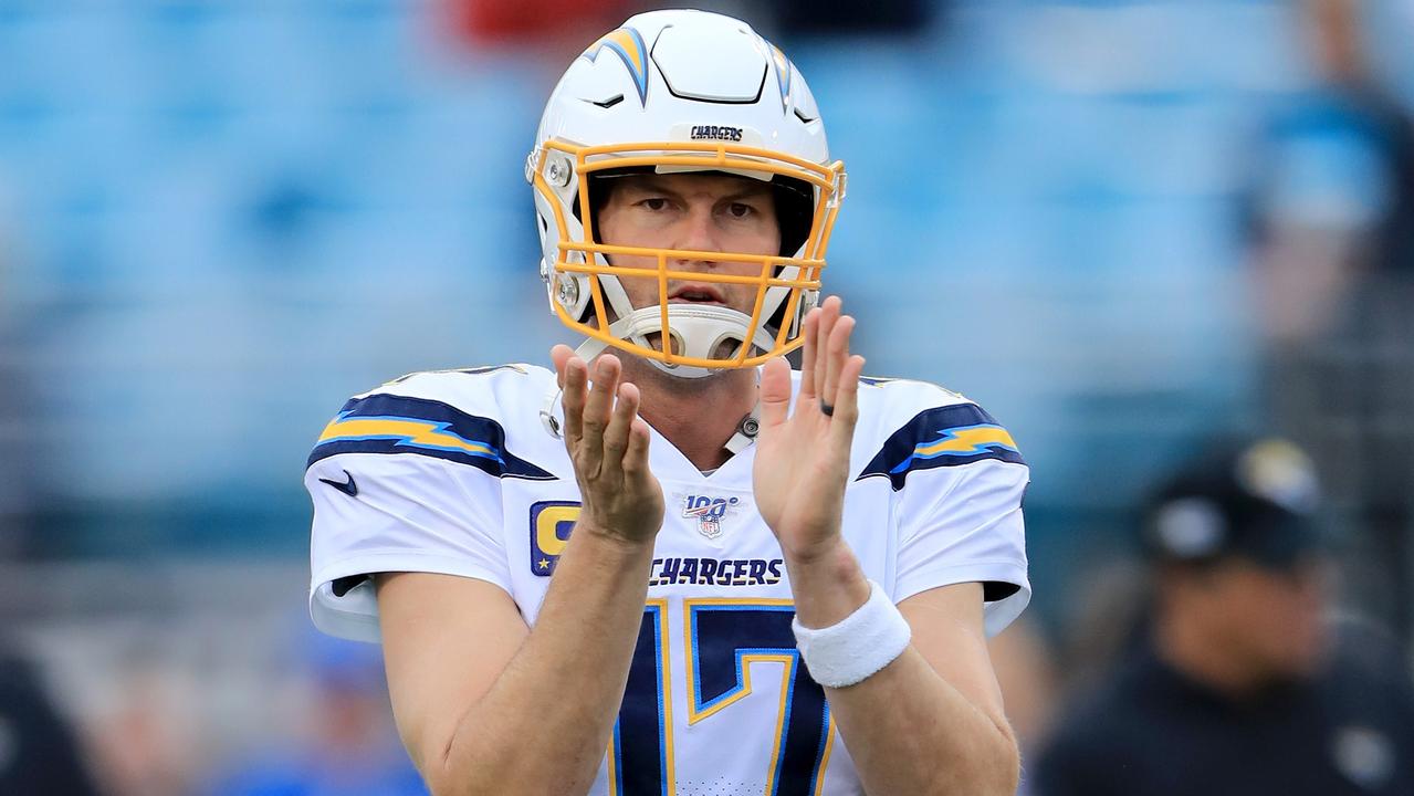 After 16 years as a Charger, Philip Rivers has officially left. Photo: Sam Greenwood/Getty Images/AFP