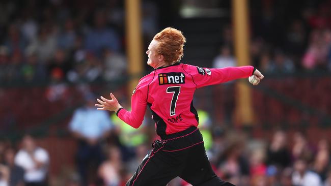 Lloyd Pope has struggled early in his Big Bash campaign. Picture: Phil Hillyard