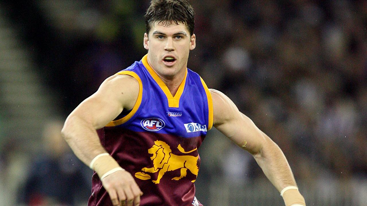 Jonathan Brown in action during his playing days with Brisbane.