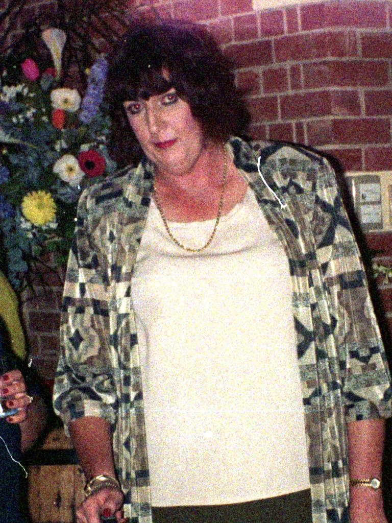 Joanne Lillecrapp at her brother's wedding in 1994.