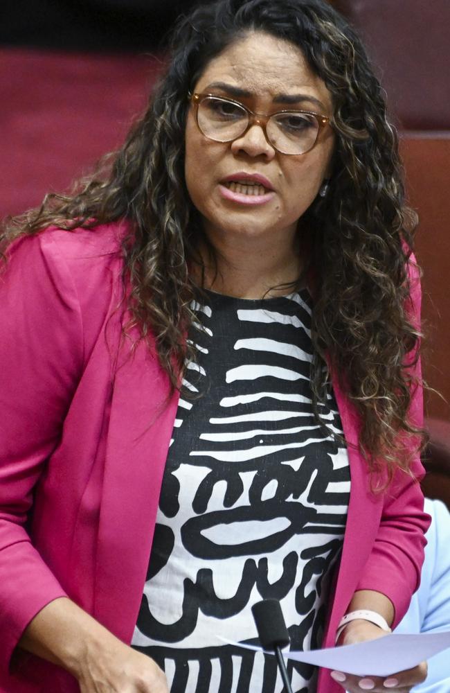 Senator Jacinta Nampijinpa Price is opposed to the Voice to Parliament. Photo: Martin Ollman/Getty Images