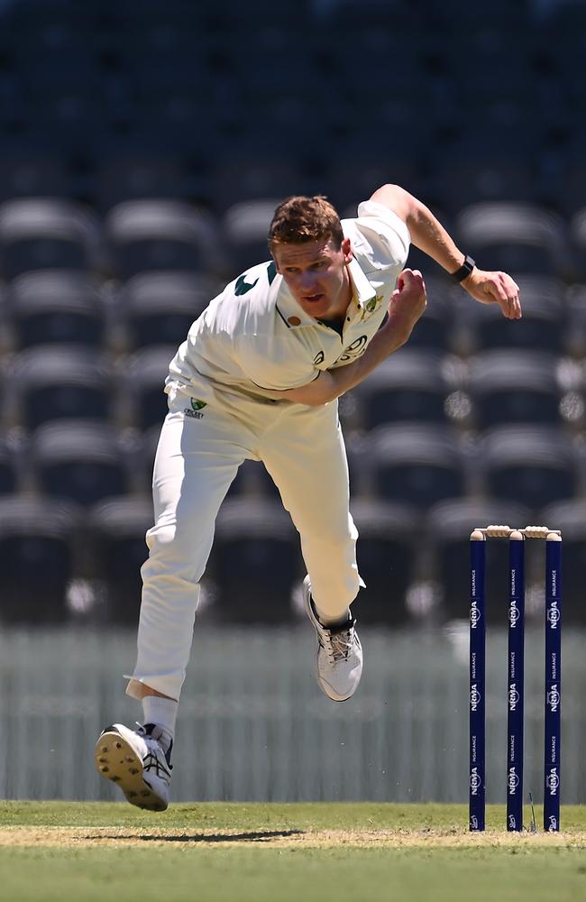 Brendan Doggett took six wickets for Australia A. Picture: Getty Images