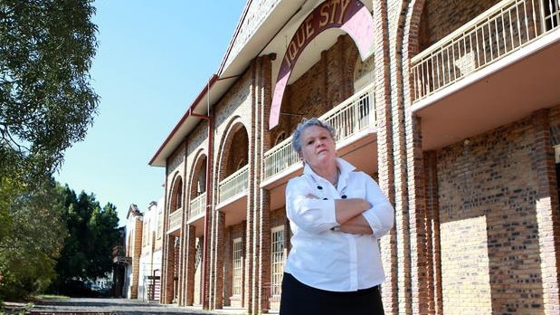 Businesswoman Jaye Rose lobbied the council for 10 years to use the building for a haunted house venue and was finally given informal approval after the state government had secret plans to bulldoze the site for the Coomera Connector. Picture: Judith Kerr