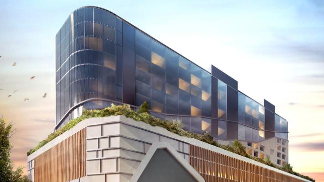 Artist impression of Fragrance Group hotel in Collins Street. Image: SUPPLIED